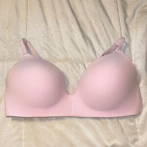 Pink Wireless Bra 38c